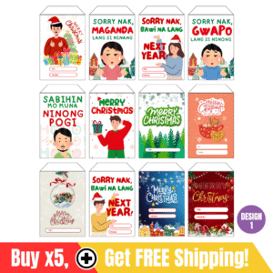 CHRISTMAS MONEY ENVELOPE (BONDPAPER) 12PCS