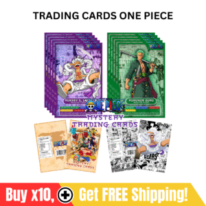 ONE PIECE TRADING CARDS 10pcs trading cards per pouch